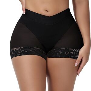 SHAPSHE Butt Lifting Panties Tummy Control Shapewear Shorts V Crossover Body